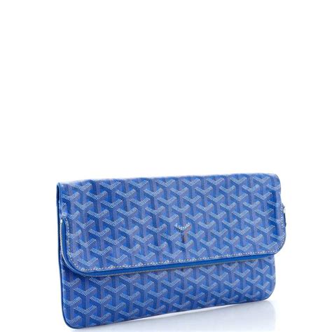 goyard saint marie clutch|Goyard Saint Marie Clutch Coated Canvas Blue 2893041.